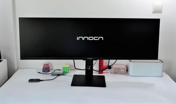 上手INNOCN 44C1G顯示器，蘋果生態色彩，美術設計迴歸本源是王道