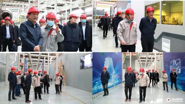 中國重汽集團總經理、黨委副書記蔡東先生蒞臨中集凌宇