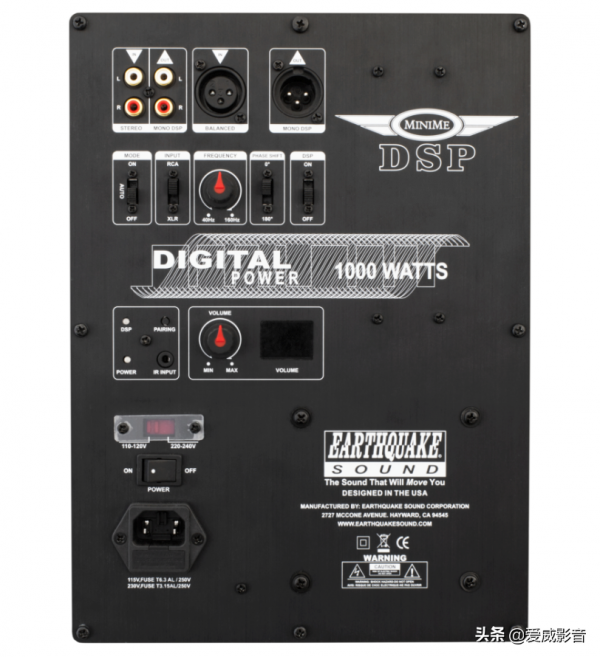 DSP+15英寸靈活的胖子 Earthquake Sound MiniMe DSP P15超低音 DSP+15英寸靈活的胖子 Earthquake Sound MiniMe DSP P15超低音