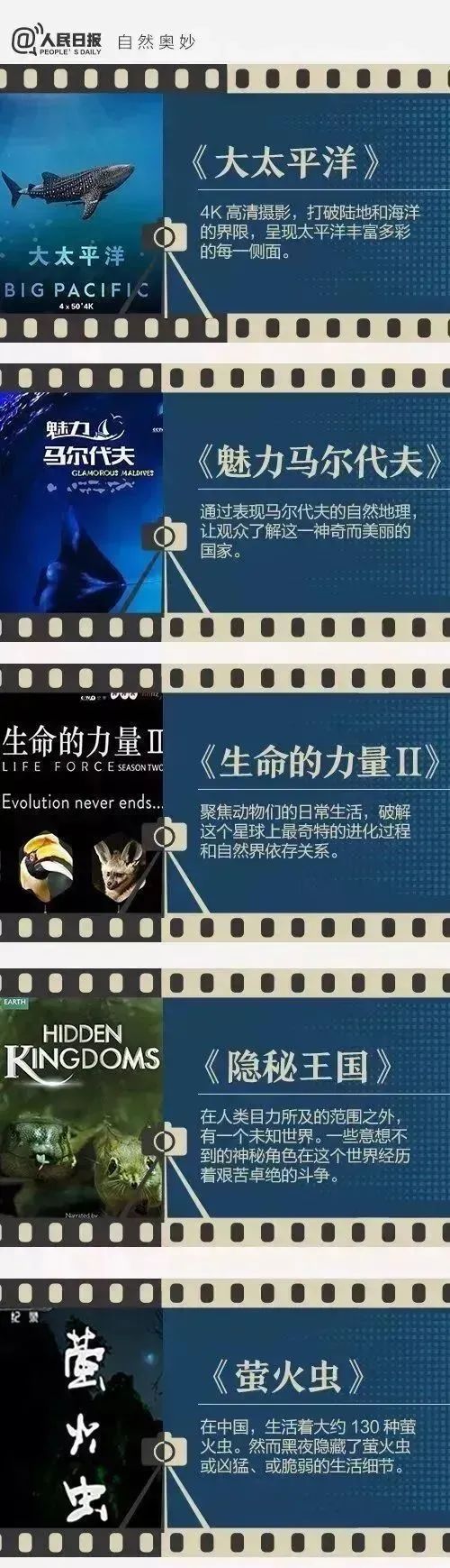 《人民日報》推薦給學生的40部紀錄片，適合假期觀看