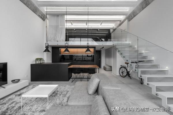 自由自在的工業風公寓