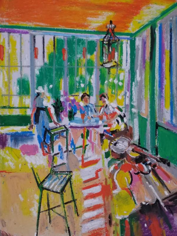 美景良辰君莫負，薰風一縷過籬牆/大中詩畫（271—275）