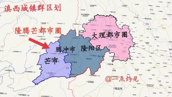 雲南五大“城鎮群”:從東南西北四個方向看雲南發展格局