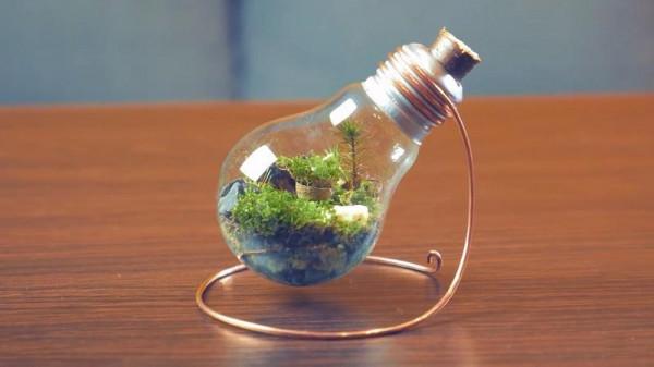 手工DIY丨值得一試的小手工（滴膠燈泡海景）