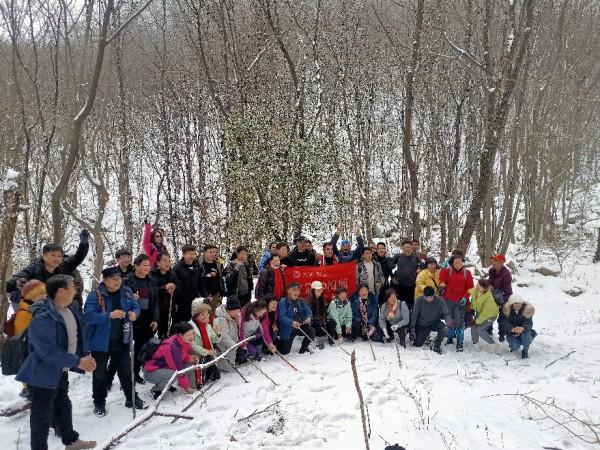 桐柏登山百丈崖 奇景瀑布觀冰掛