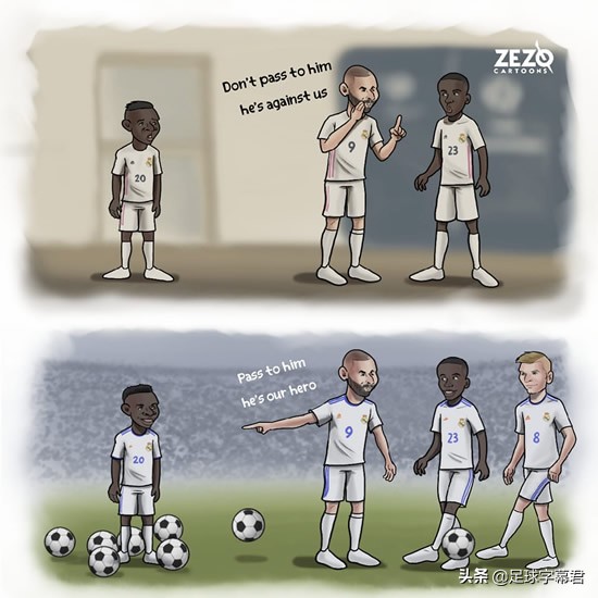 每日足壇趣圖：謙遜的梅西