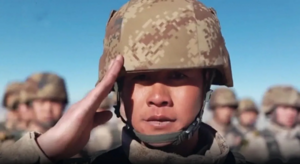 軍人的髮際線，央視關注了