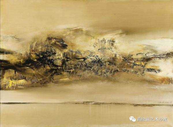 以5.1億天價成交的趙無極的油畫作品絕非胡塗亂抹