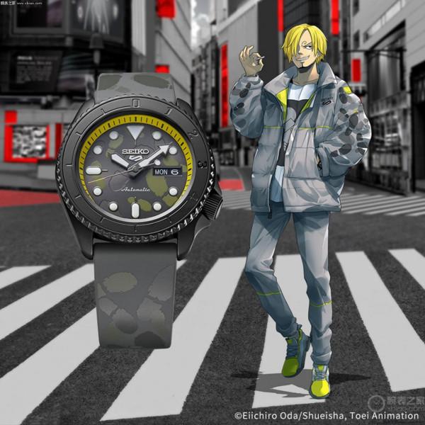 精工推出全新5 Sports系列海賊王聯名腕錶