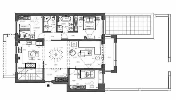 金地樾檀山丨148㎡現代風裝修,黑白灰搭配,愜意且自在 金地樾檀山丨148㎡現代風裝修,黑白灰搭配,愜意且自在