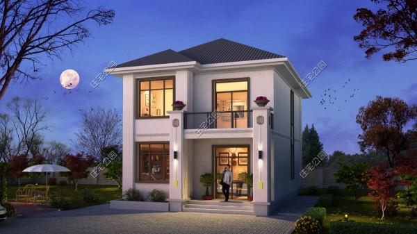 佔地不大施工難度不高，20來萬就能建成，這樣的房子才適合農村