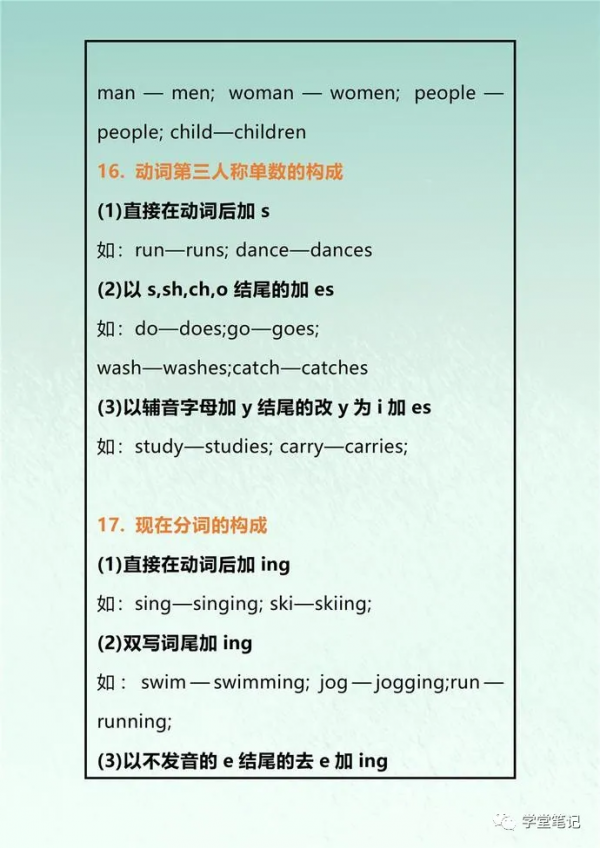 英語老師：家有小學生，這份考點列印背熟，6年考試不下98分