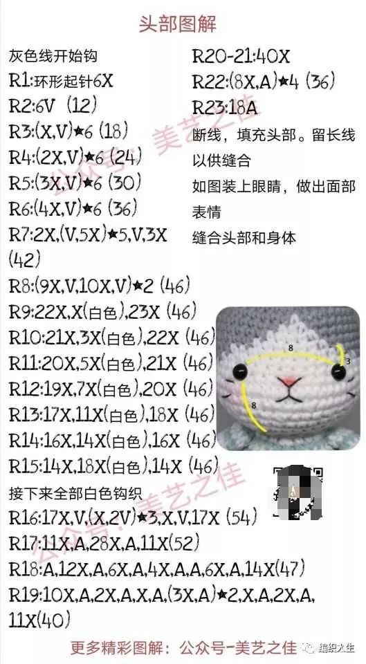 公益2021，胖嘟嘟貓貓和小可愛蘑菇頭：娃娃家2.0貓咪和蘑菇玩偶（有編織說明）