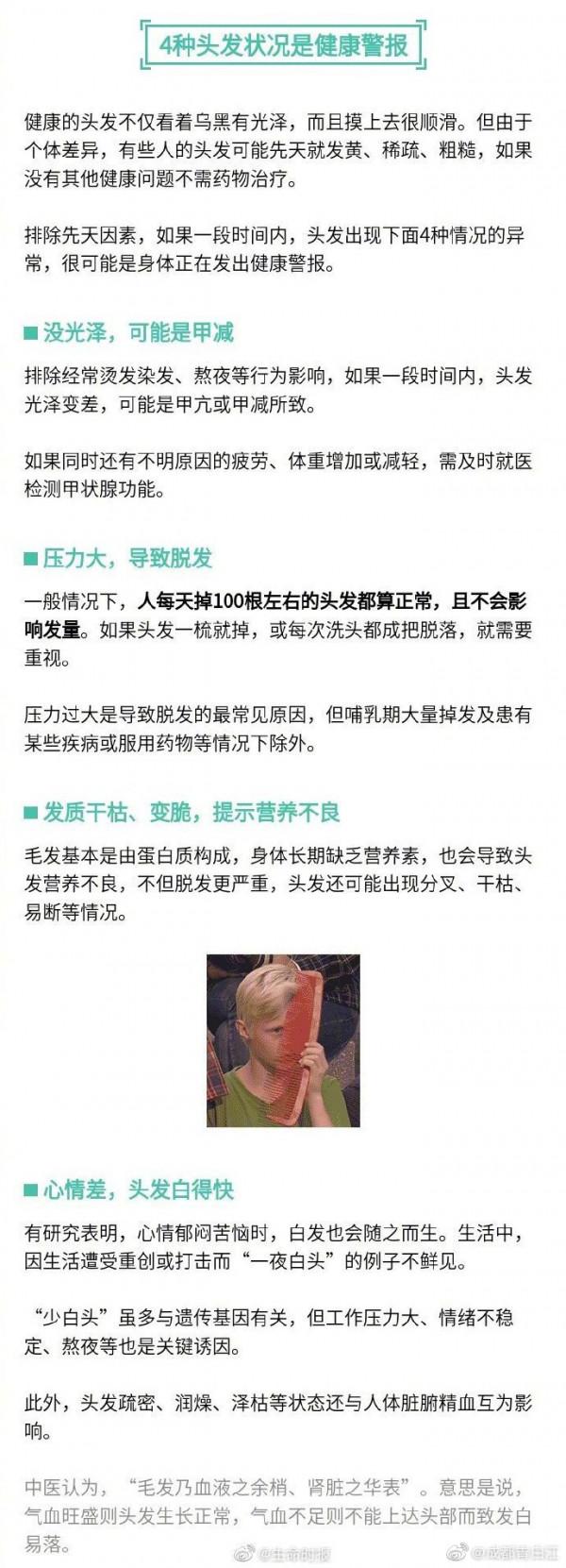 頭髮越來越少的3個原因!做好6件事“自救” 頭髮越來越少的3個原因!做好6件事“自救”