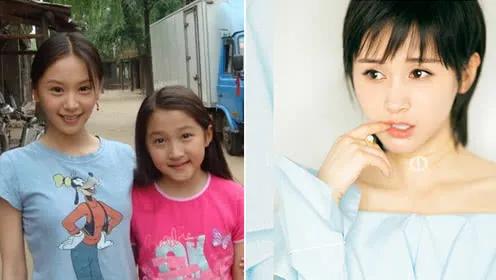 關曉彤，王子文，十年前竟然還有同框照片，你覺得誰的變化大？