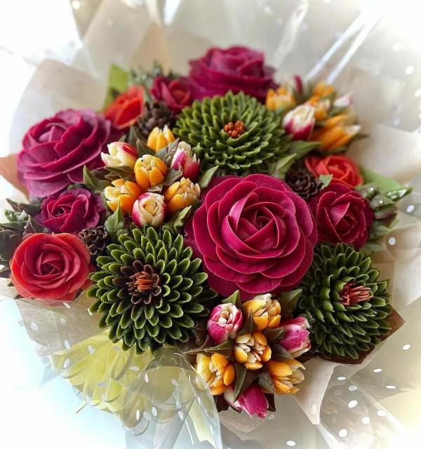 分享圖片——奶油花束