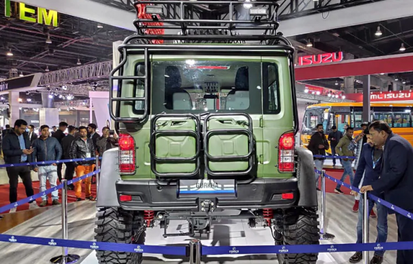 競爭吉姆尼？印度版“大G”曝光，最大輸出88匹