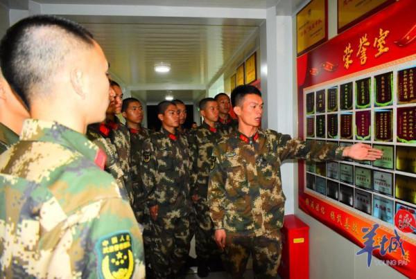 「圖集」新兵下連，奔赴駐訓新崗位