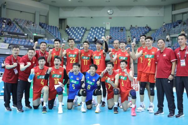 中國男排時隔6年再次殺入亞洲錦標賽四強
