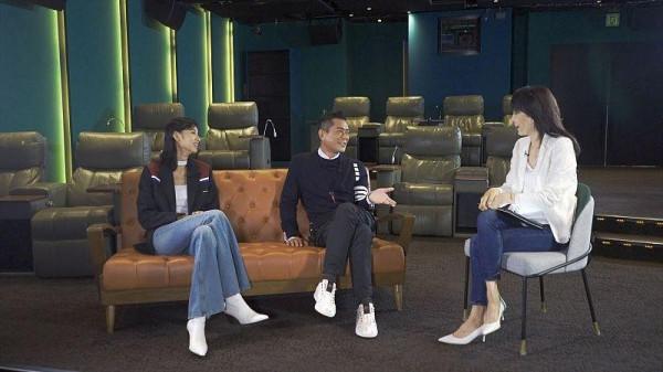 “梅豔芳”扮演者王丹妮，穿褲子有復古範，氣場看著真大氣