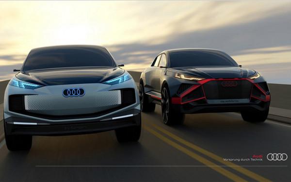 外觀設計腦洞大開，搭載氫能源！奧迪全新SUV曝光，比e-tron還帥