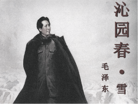 57年臧克家與毛主席探討《沁園春·雪》，詢問：是否可以改成蠟象