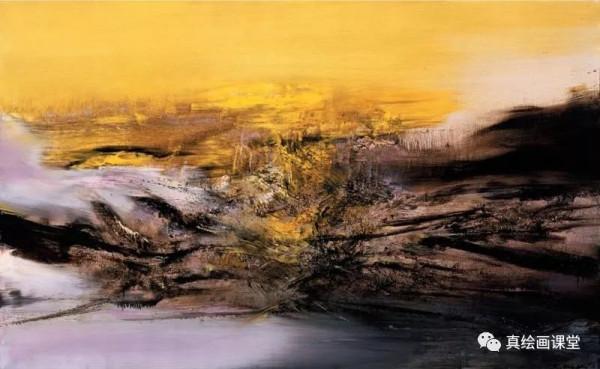 以5.1億天價成交的趙無極的油畫作品絕非胡塗亂抹