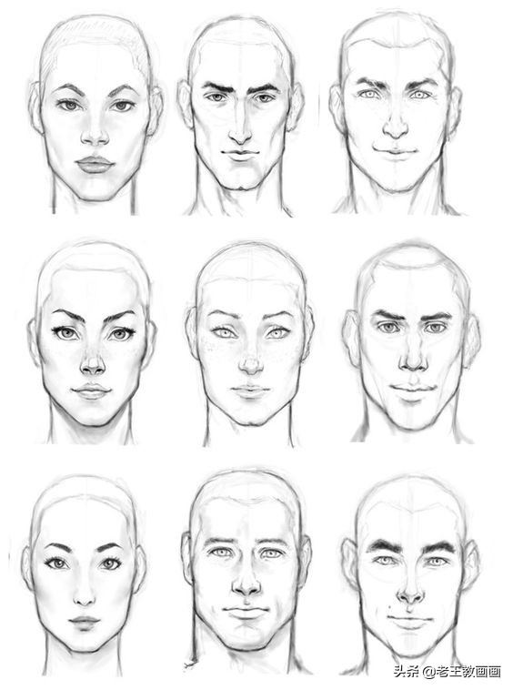 提升繪畫技能必備，分享100個漫畫人物實用案例