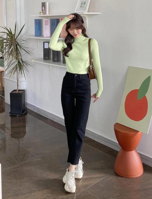 秋天牛油果綠怎麼搭配好看