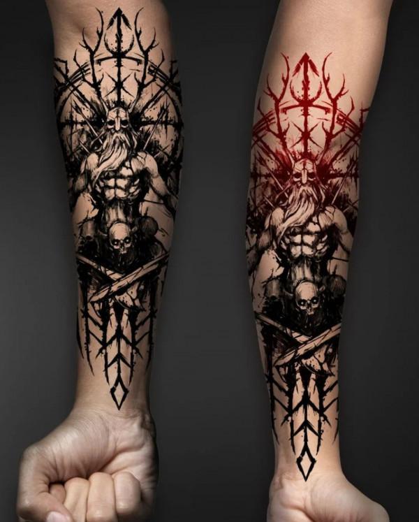 圖騰紋身12期丨維京圖騰紋身 華沙Inktomasz