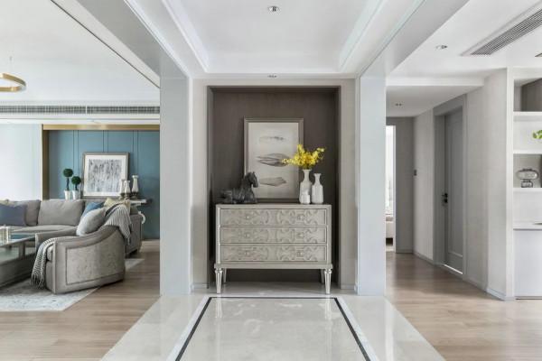 178㎡現代美式，當美式遇上高階灰，營造簡約華麗的美