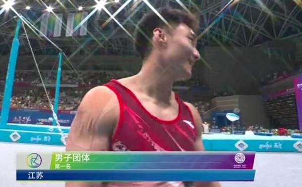 0.399分險勝!2大奧運名將失誤,江蘇驚魂奪冠,肖若騰率隊第6 0.399分險勝!2大奧運名將失誤,江蘇驚魂奪冠,肖若騰率隊第6