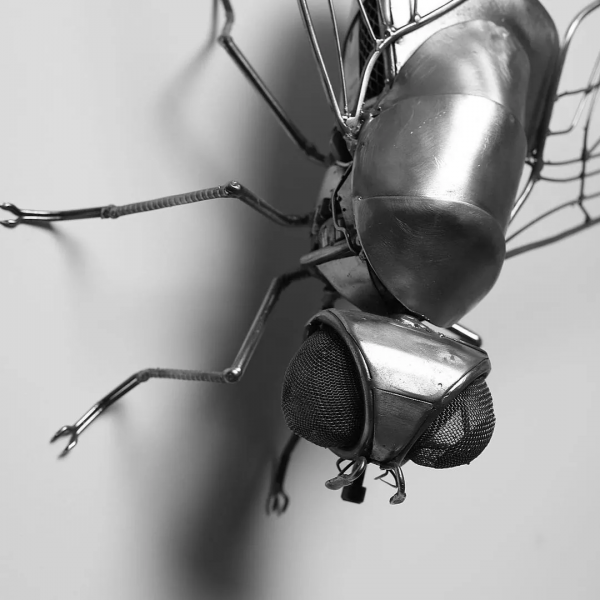 Denis Kulikov 和他的炫酷機甲風動物雕塑