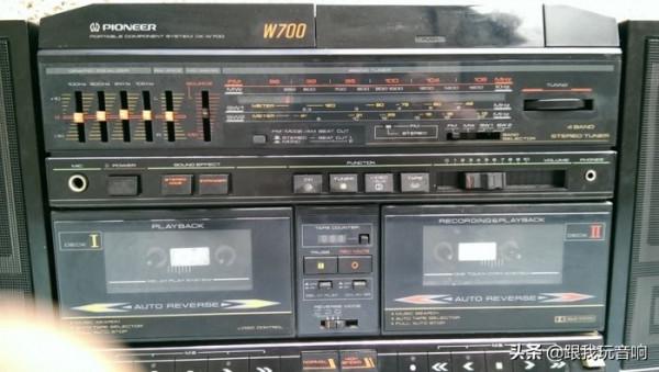 先鋒 PIONEER CK-W700 雙卡收錄機音響