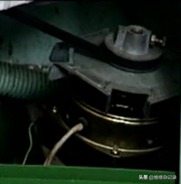 雙桶半自動洗衣機脫水桶無力和脫水桶有振動聲檢修