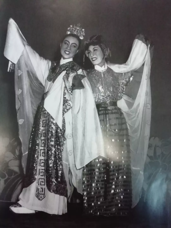 越劇老演員中一對4分4合的“黃金搭檔”