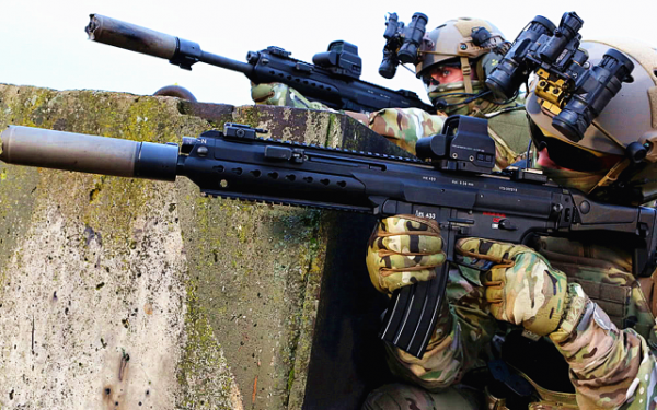 HK最為經典的現代步槍之一 打算用來取代德軍G36的HK433自動步槍