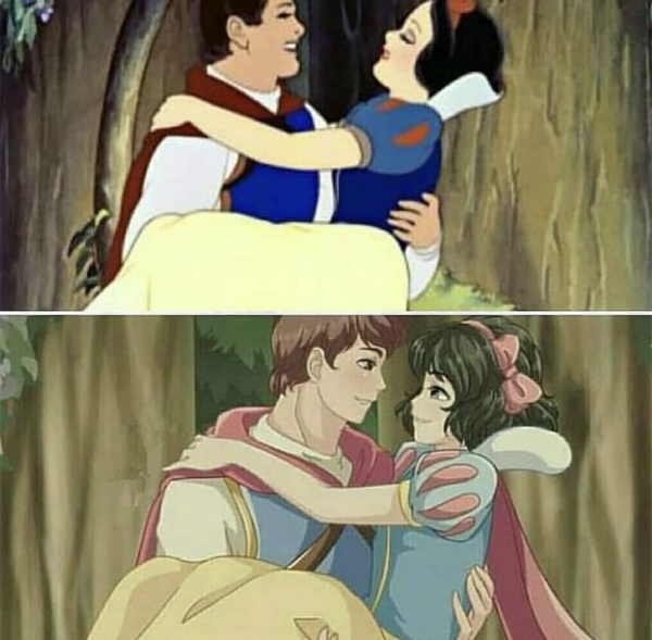 當美漫被改成了日漫風格,不僅童話味道更濃了,還有股少女的氣息 當美漫被改成了日漫風格,不僅童話味道更濃了,還有股少女的氣息