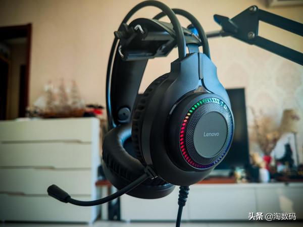 USB數字音效卡+RGB光效：￥46塊錢ThinkPlus頭戴式遊戲耳麥開箱曬單