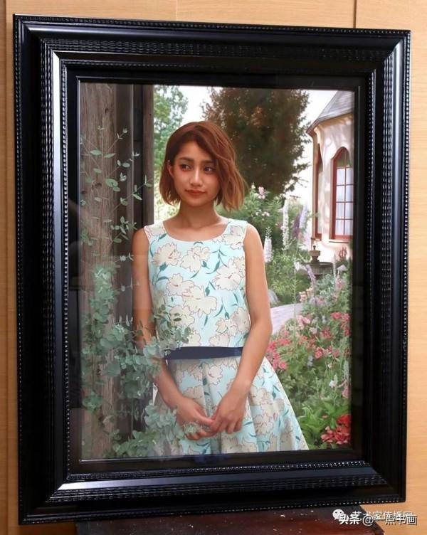 日本 岡靖知 寫實作品欣賞