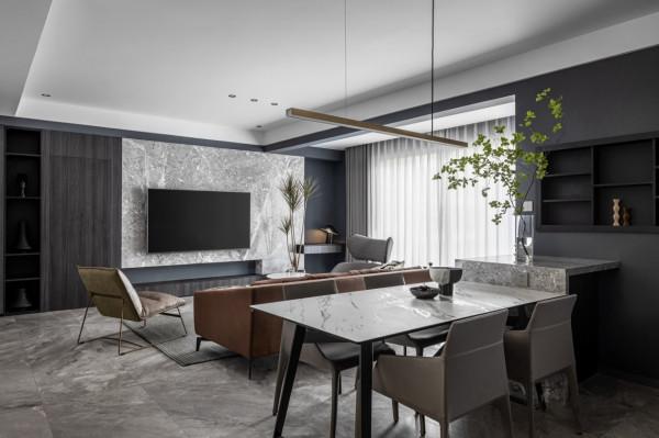 120平米現代兩室兩廳，90後年輕小夫妻的藝術氣息小家，溫馨舒適