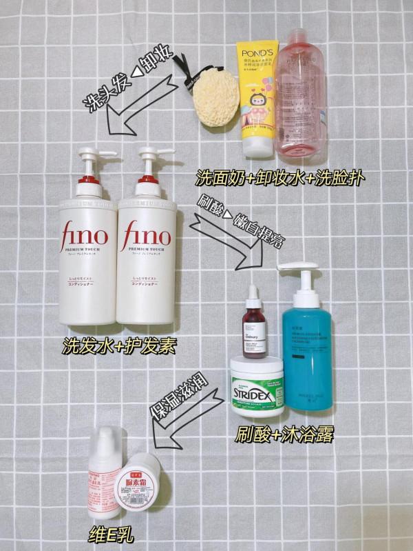 日常精簡護膚，這幾瓶讓你從頭白到腳