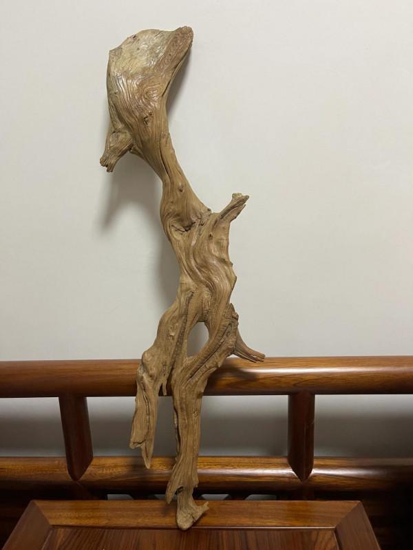 崖柏扁根骨料人物作品