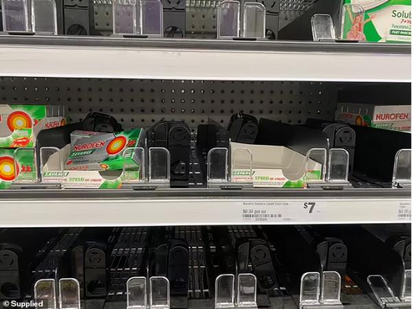 澳洲止痛藥成新晉廁紙，Panadol遭瘋搶，超市藥房貨架被清空