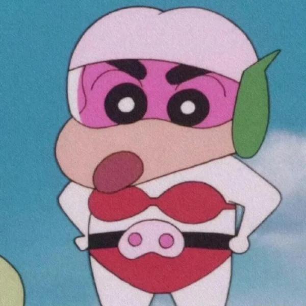 蠟筆小新可愛搞怪頭像 簡約 可愛