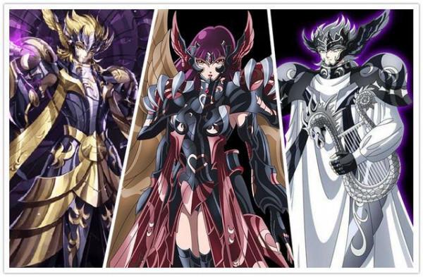 聖鬥士中的眾神（奧林匹斯主神 、冥界四神、北歐雙神、太古神等）