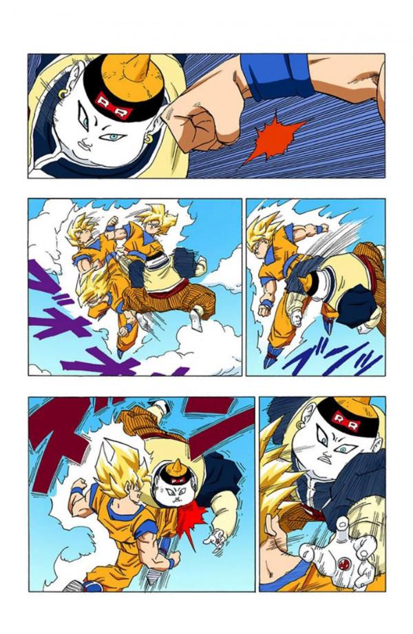 龍珠全綵漫畫341至345回~貝吉塔強勢出擊，秒殺人造人