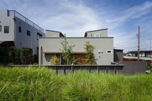 風景如畫的中庭之家