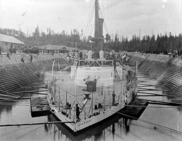 19世紀美國的淺水重炮艦-莫尼特鐵甲艦