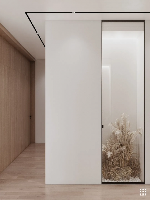 62㎡水泥灰+原木，溫暖舒適